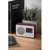 Budík a FM rádio Karlsson KA6036DW, 13cm